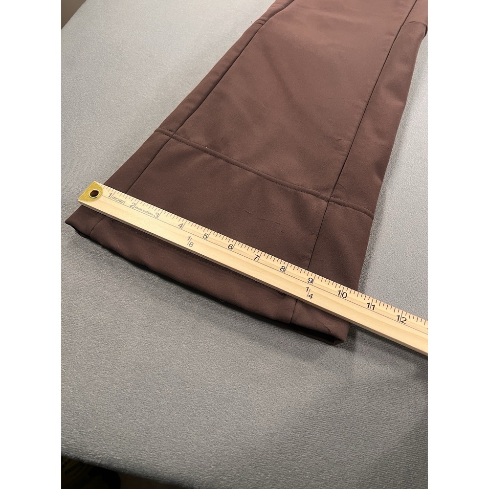The North Face Women's Brown Softshell Snow Pants M Regular Bootcut Winter Ski - Picture 14 of 16